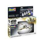 Productafbeelding Star Wars modelbouwset met basisaccessoires 1/57 Carson Teva's X-Wing Fighter 22 cm