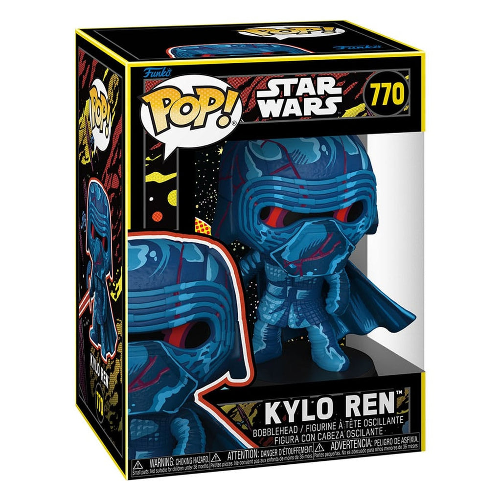 Productafbeelding Star Wars POP! Movie Vinyl Figuur Kylo Ren (Retro) 9 cm