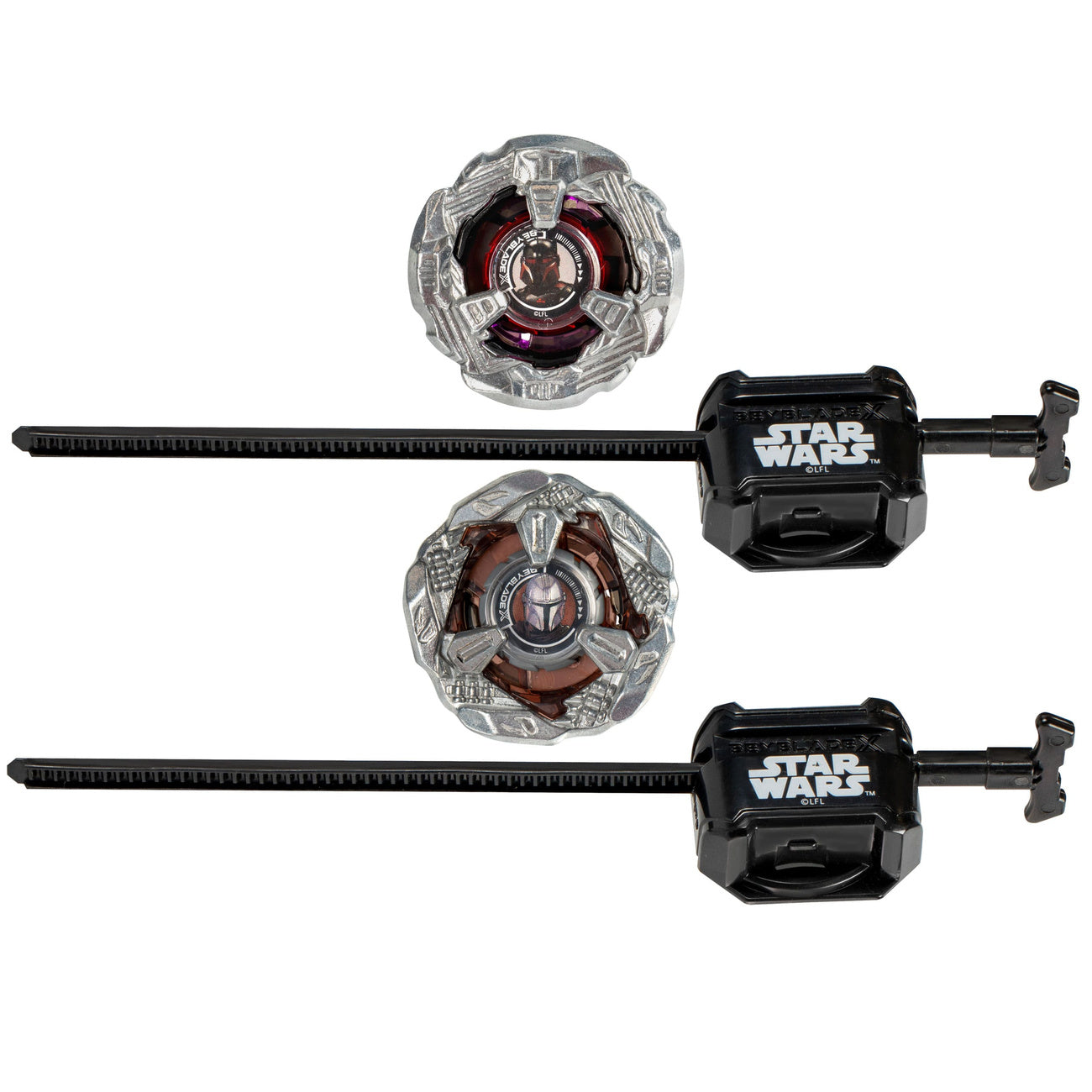 Productafbeelding Beyblade X en Star Wars Collab The Mandalorian 3-60F vs. Moff Gideon 3-80N
