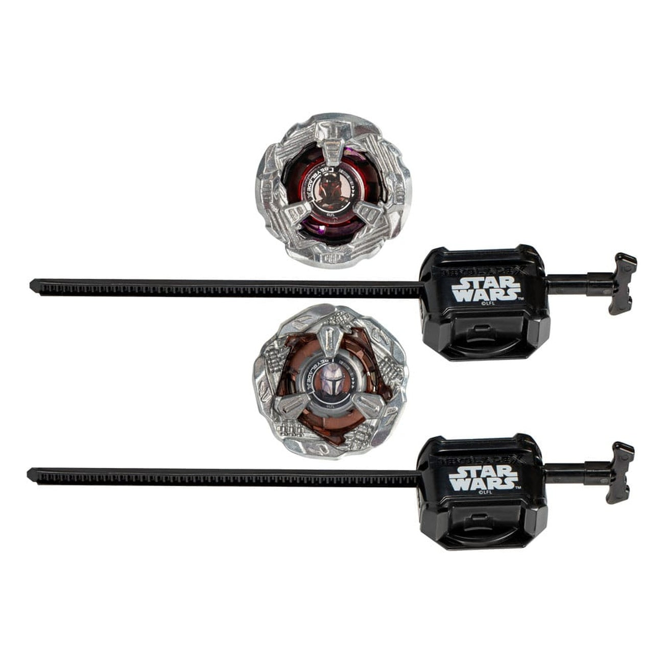 Productafbeelding Beyblade X en Star Wars Collab The Mandalorian 3-60F vs. Moff Gideon 3-80N