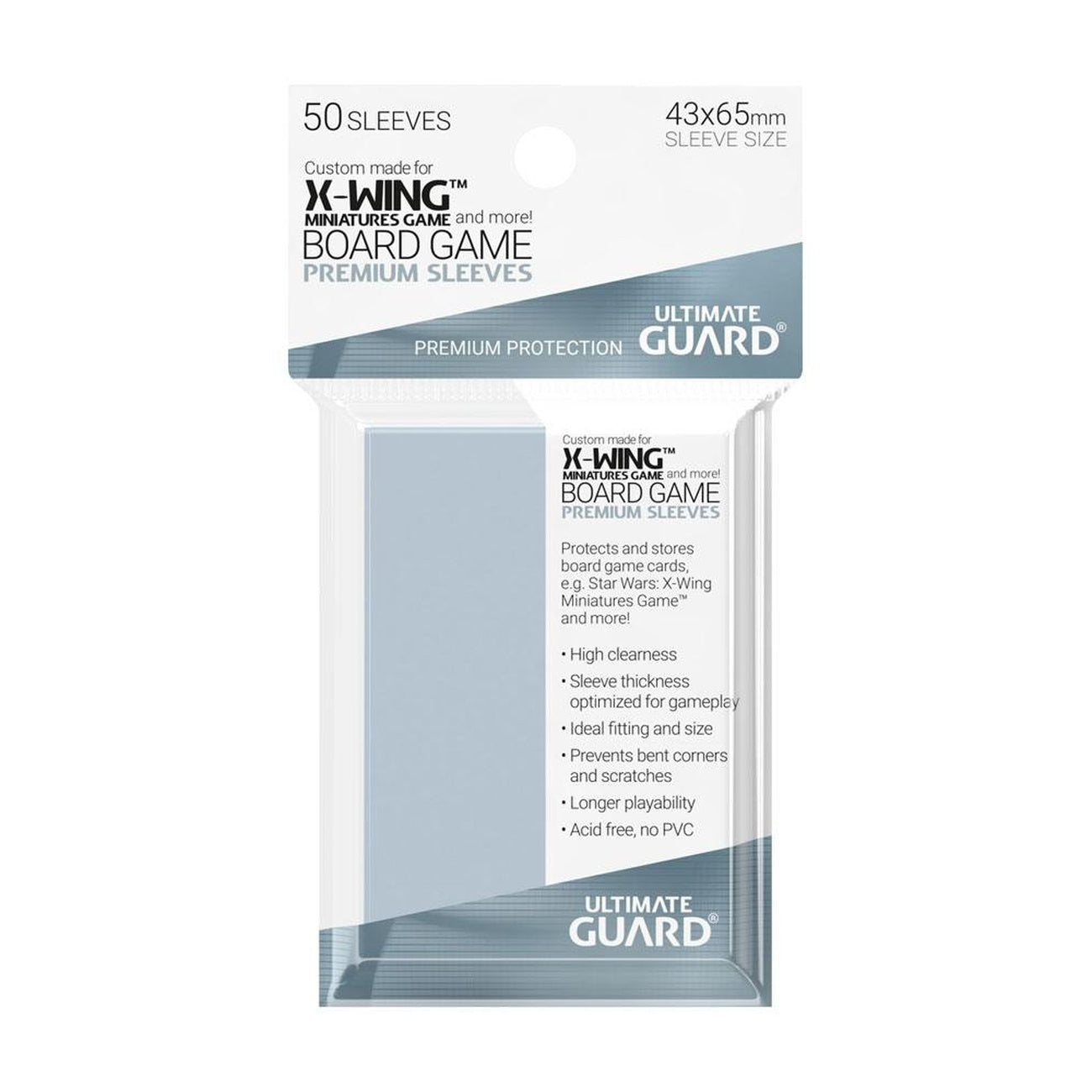 Productafbeelding Ultimate Guard bordspelkaarthoesjes (50) – X-Wing Miniatures Game