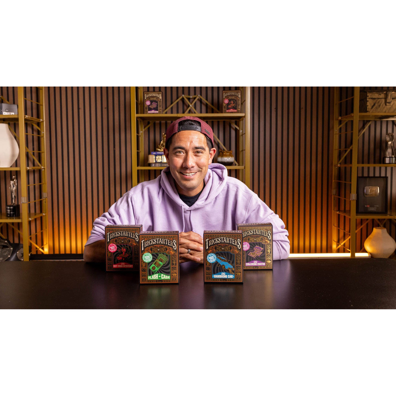 Product image Trickstarters by Zach King Magic Trick Box – The Conjuring Crayon