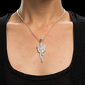Productafbeelding In de Ban van de Ring Arwens Avondster Hanger met Ketting Replica Sterling Zilver