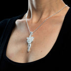 Productafbeelding In de Ban van de Ring Arwens Avondster Hanger met Ketting Replica Sterling Zilver