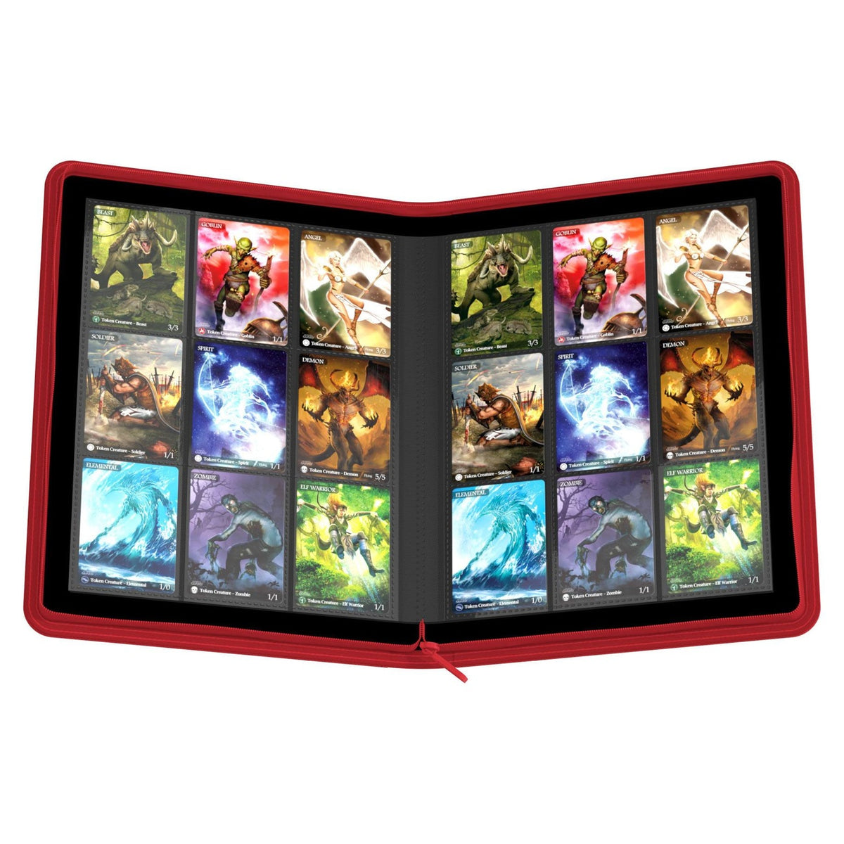 Product image Ultimate Guard Zipfolio 360 18-Pocket Xenoskin - Red