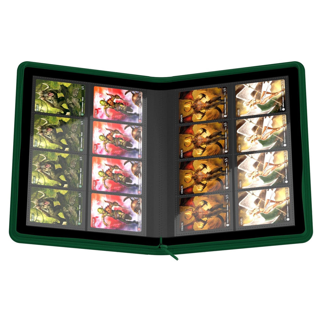 Productafbeelding Ultimate Guard Zipfolio 320 16-vaks Xenoskin - Groen