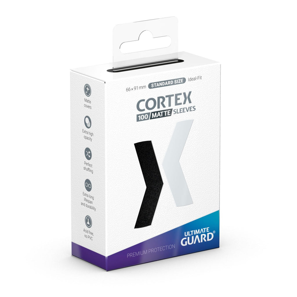 Productafbeelding Ultimate Guard Cortex Sleeves Mat Standaardformaat (100) - Zwart