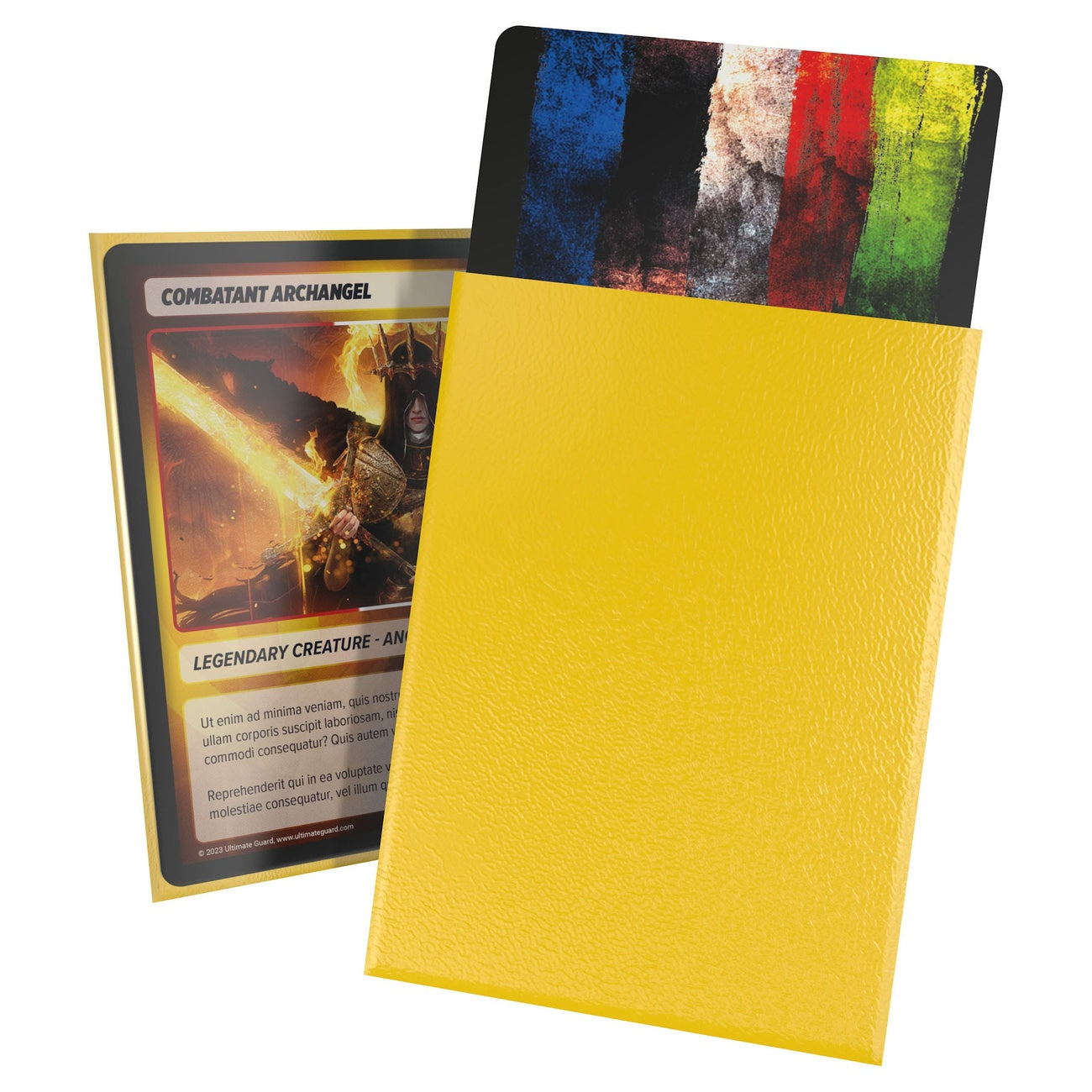 Productafbeelding Ultimate Guard Cortex Sleeves Mat Standard Size (100) - Geel