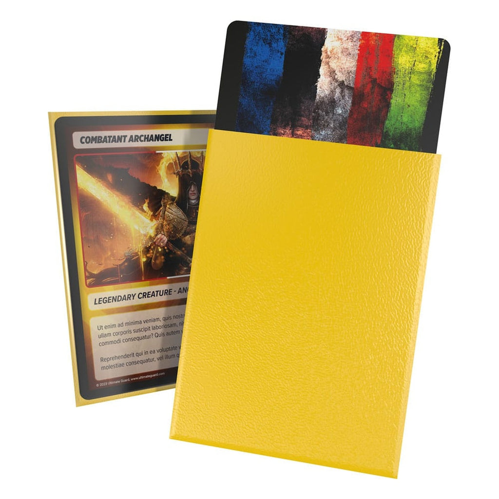 Productafbeelding Ultimate Guard Cortex Sleeves Mat Standard Size (100) - Geel