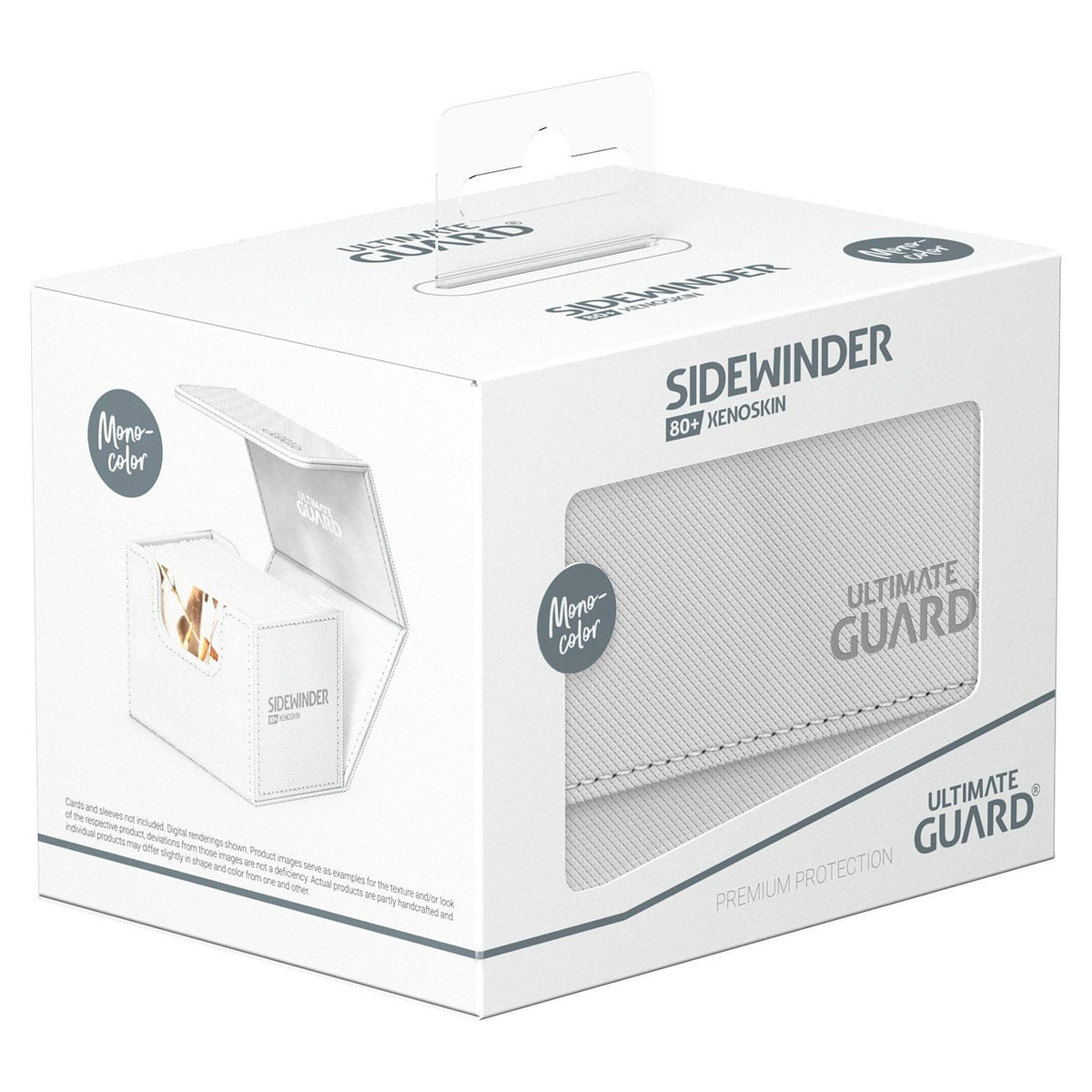 Productafbeelding Ultimate Guard Sidewinder 80+ Xenoskin - Wit