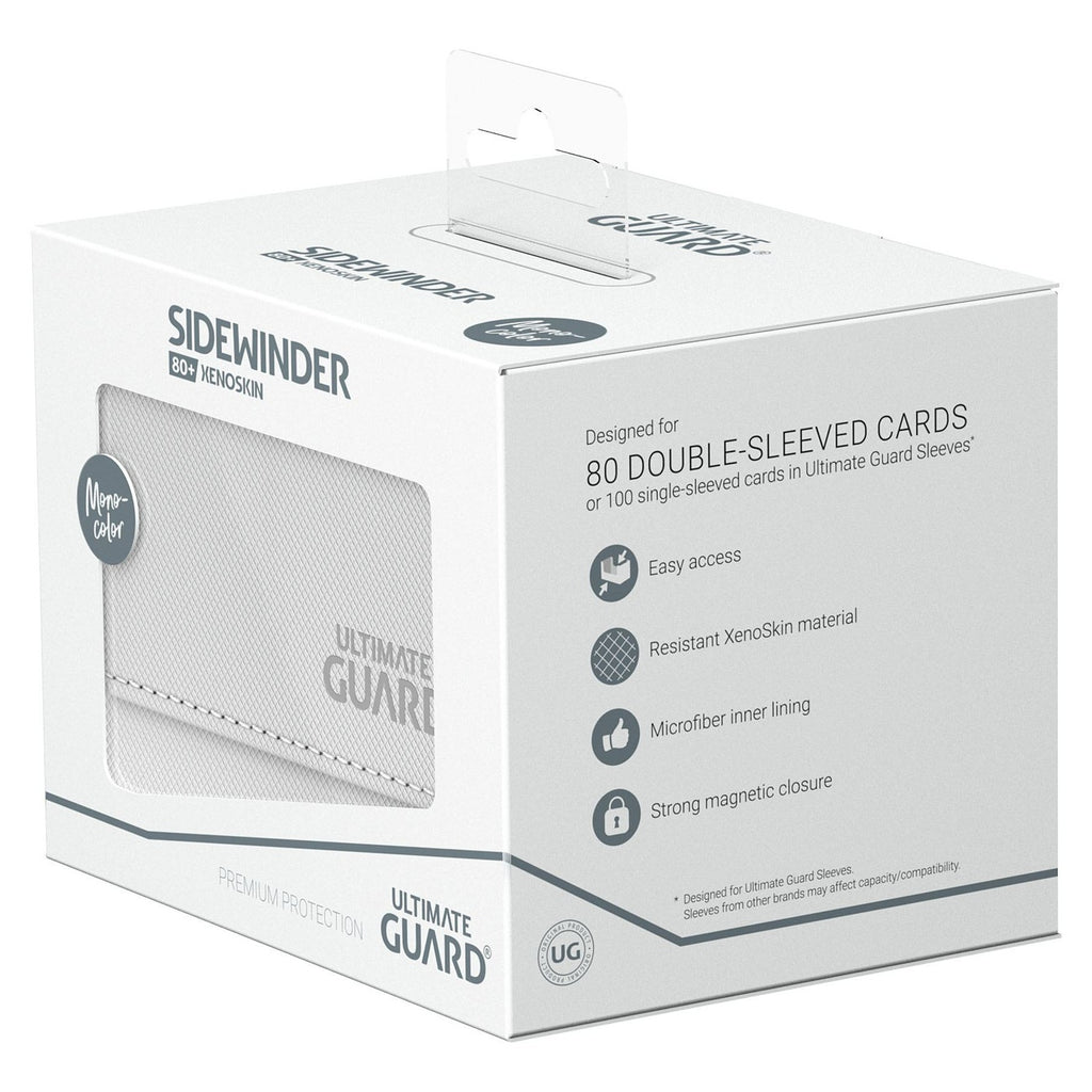 Productafbeelding Ultimate Guard Sidewinder 80+ Xenoskin - Wit