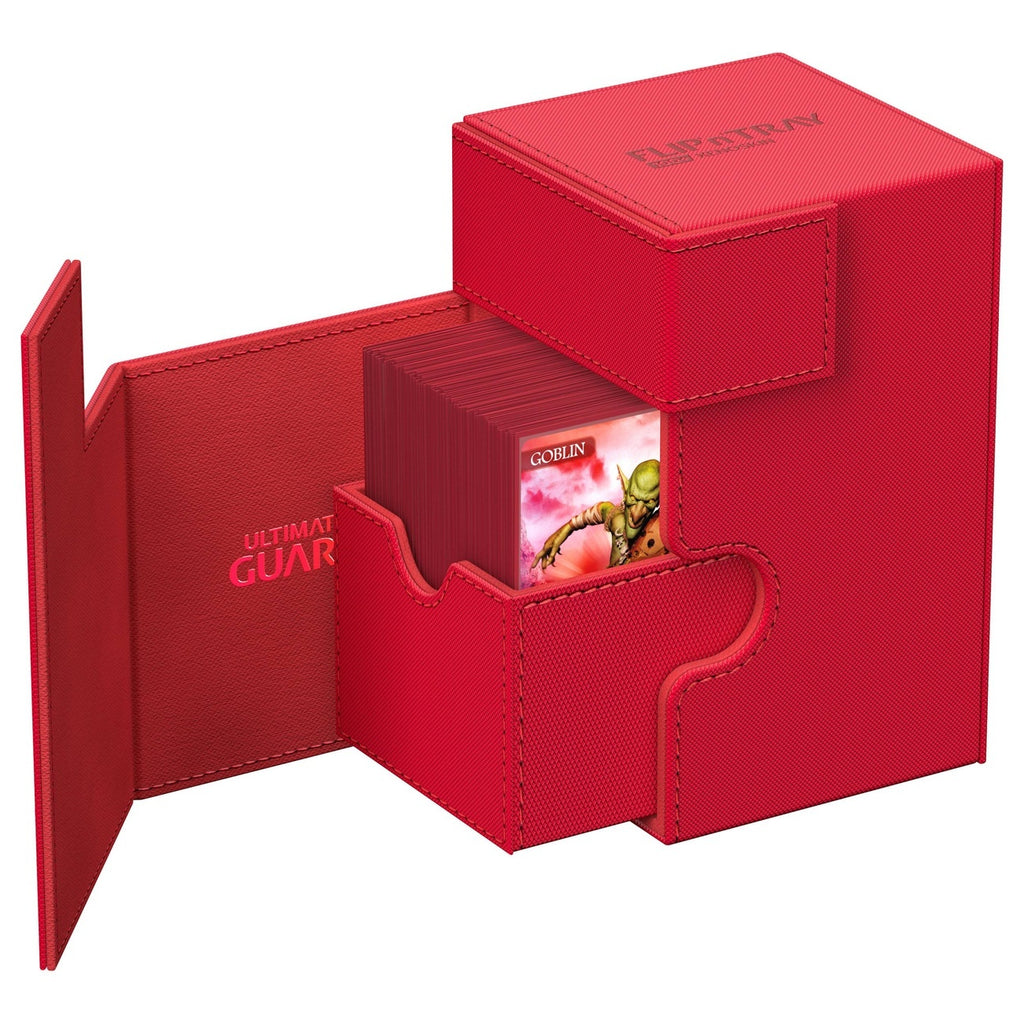 Productafbeelding Ultimate Guard Flip'n'Tray 100+ Xenoskin - Rood