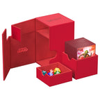 Productafbeelding Ultimate Guard Flip'n'Tray 100+ Xenoskin - Rood