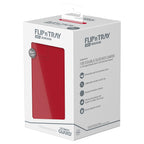 Productafbeelding Ultimate Guard Flip'n'Tray 100+ Xenoskin - Rood