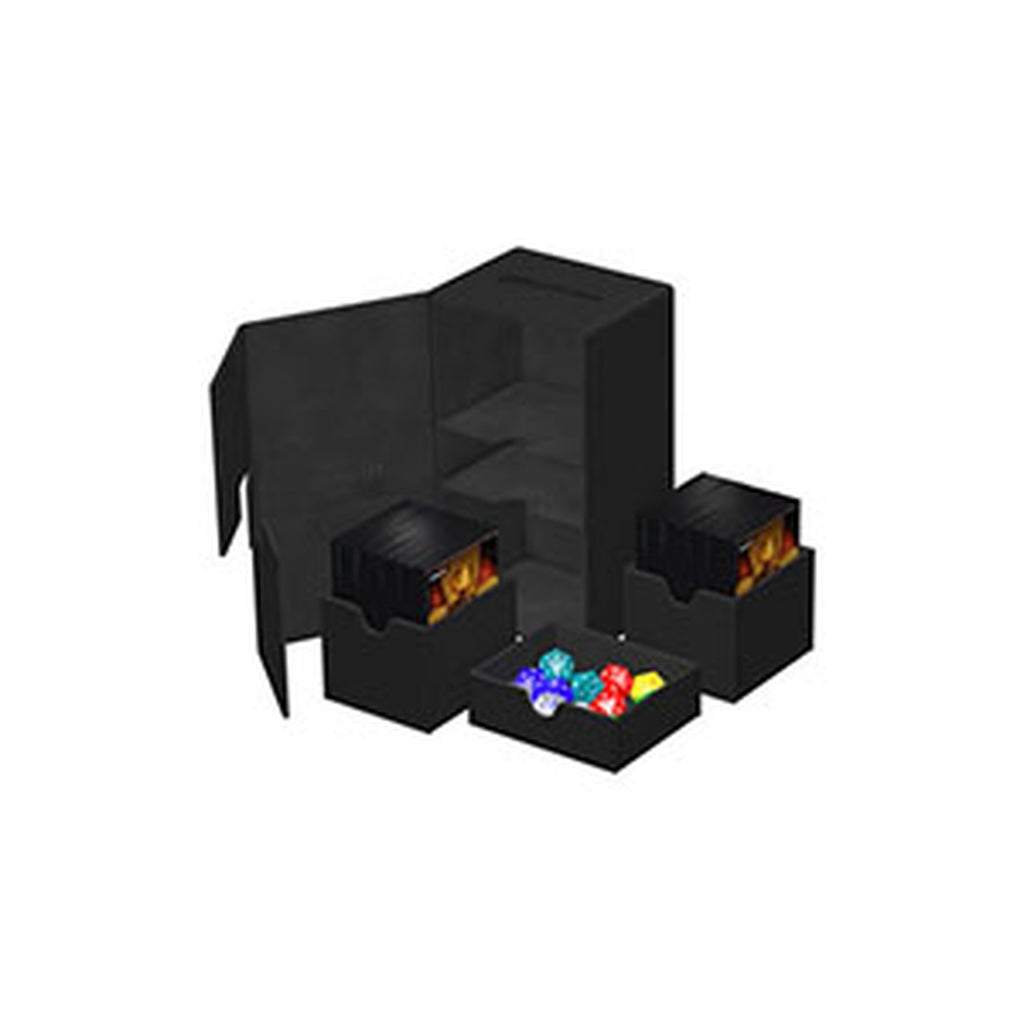 Productafbeelding Ultimate Guard Twin Flip'n'Tray 200+ Xenoskin - Zwart