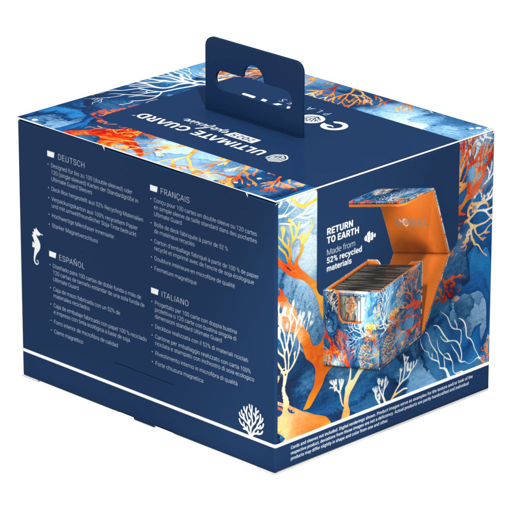 Productafbeelding Ultimate Guard Sidewinder 100+ Xenoskin 2025 Exclusive "Coral Places" - Vurig Rif