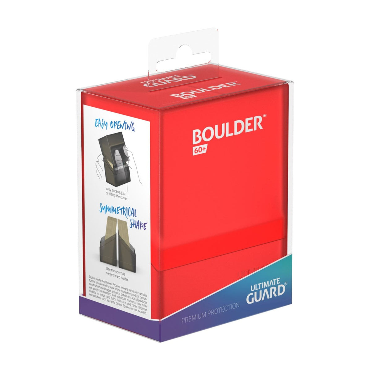 Productafbeelding Ultimate Guard Boulder 60+ - Ruby