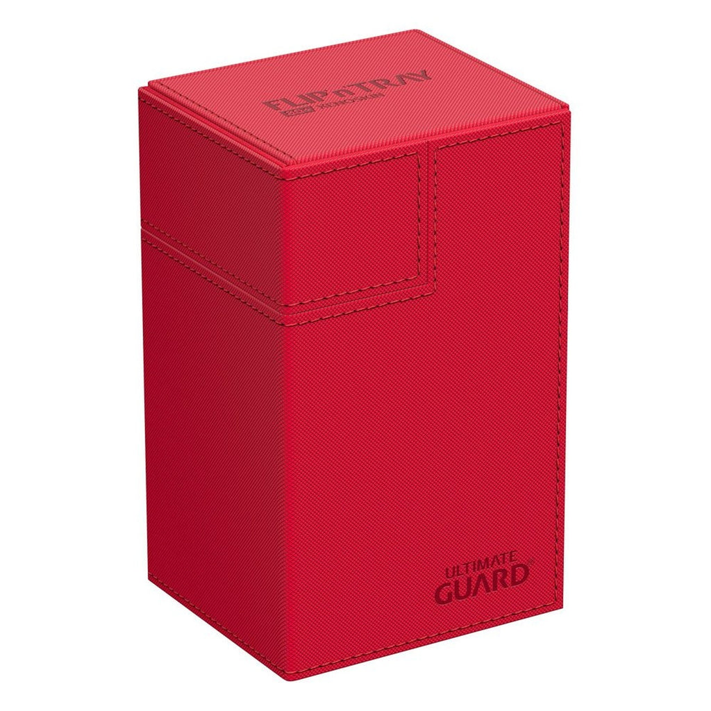 Productafbeelding Ultimate Guard Flip'n'Tray 80+ Xenoskin - Rood