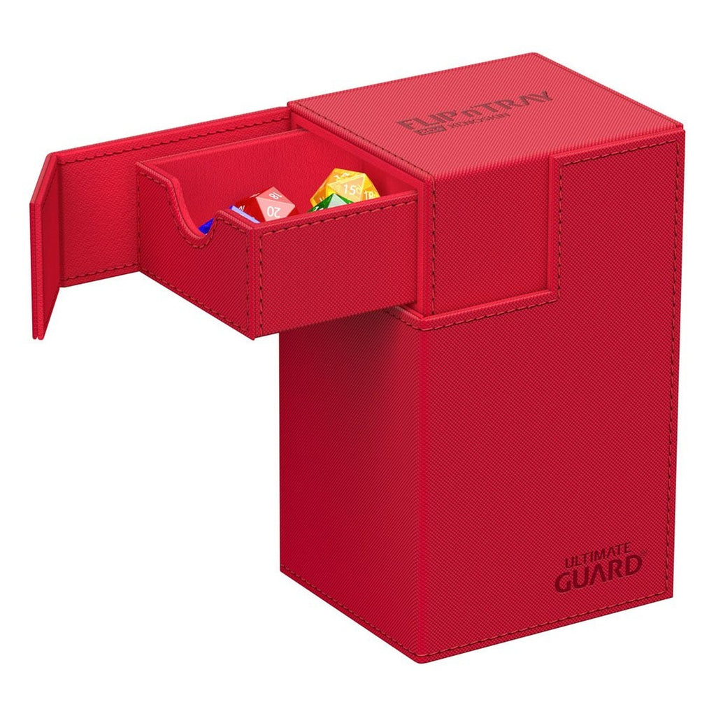 Productafbeelding Ultimate Guard Flip'n'Tray 80+ Xenoskin - Rood