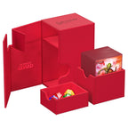 Productafbeelding Ultimate Guard Flip'n'Tray 80+ Xenoskin - Rood