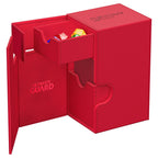 Productafbeelding Ultimate Guard Flip'n'Tray 80+ Xenoskin - Rood