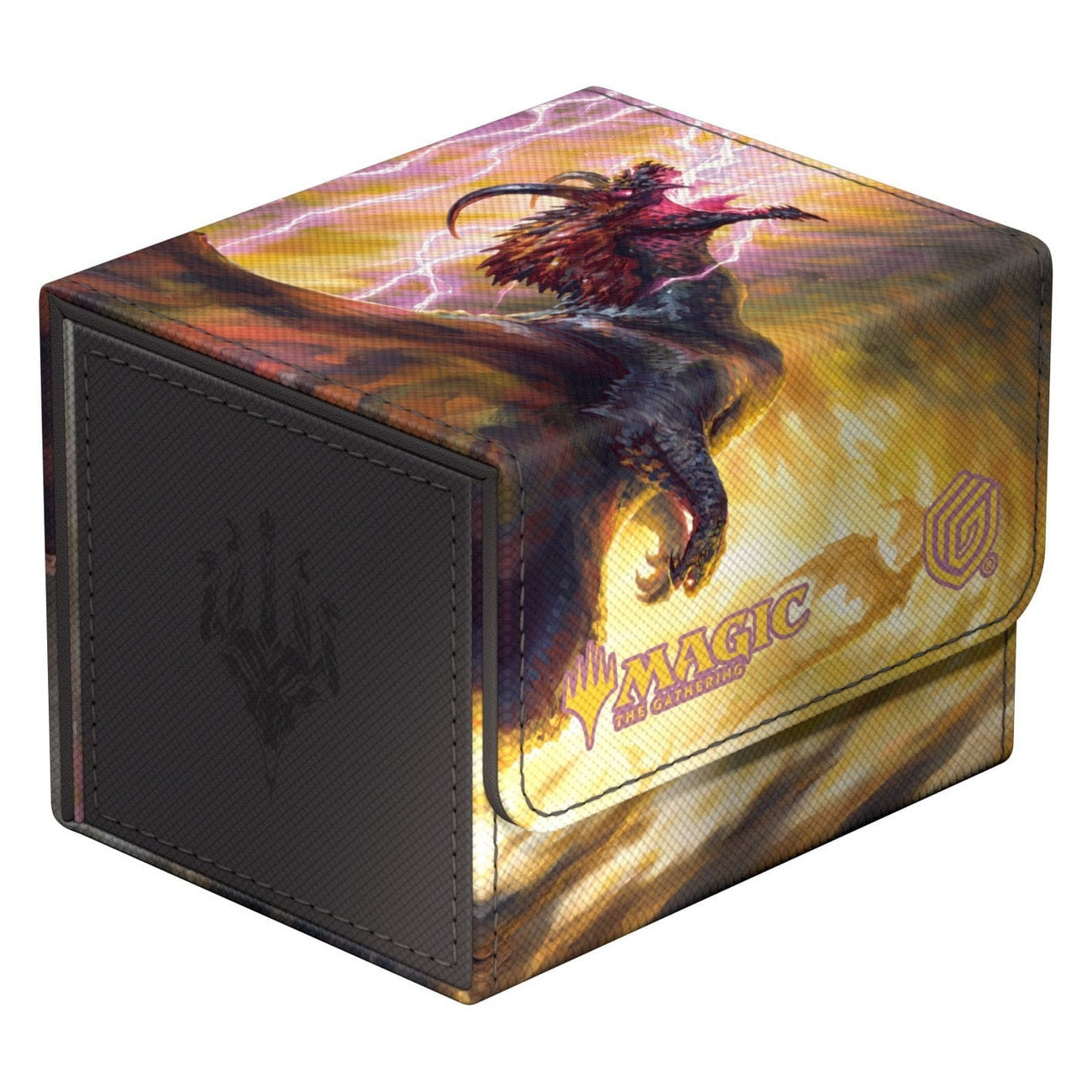 Productafbeelding Ultimate Guard Sidewinder 100+ Xenoskin Magic: The Gathering "Tarkir: Dragonstorm" Ghostfire - Stormscale-afstammeling