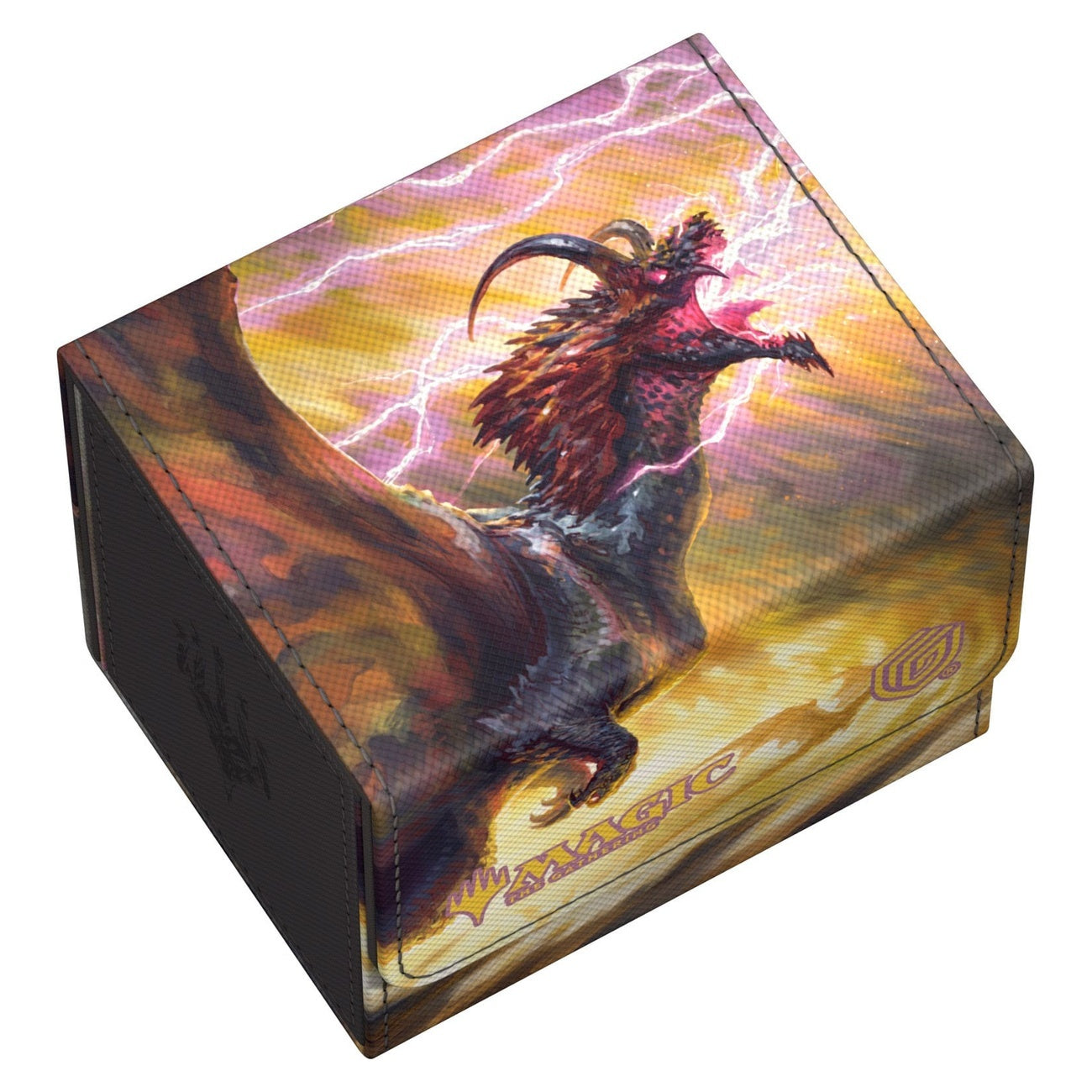 Productafbeelding Ultimate Guard Sidewinder 100+ Xenoskin Magic: The Gathering "Tarkir: Dragonstorm" Ghostfire - Stormscale-afstammeling