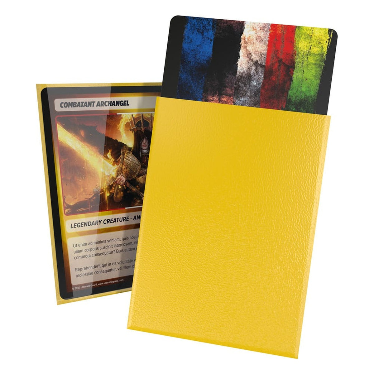 Productafbeelding Ultimate Guard Cortex Sleeves Standaard Formaat (100) - Geel