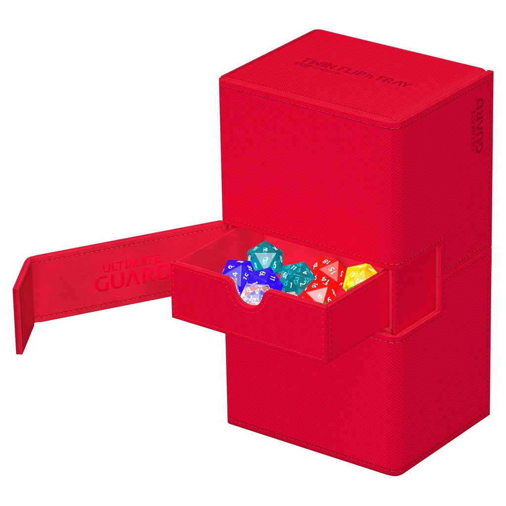 Productafbeelding Ultimate Guard Twin Flip'n'Tray 200+ Xenoskin - Rood