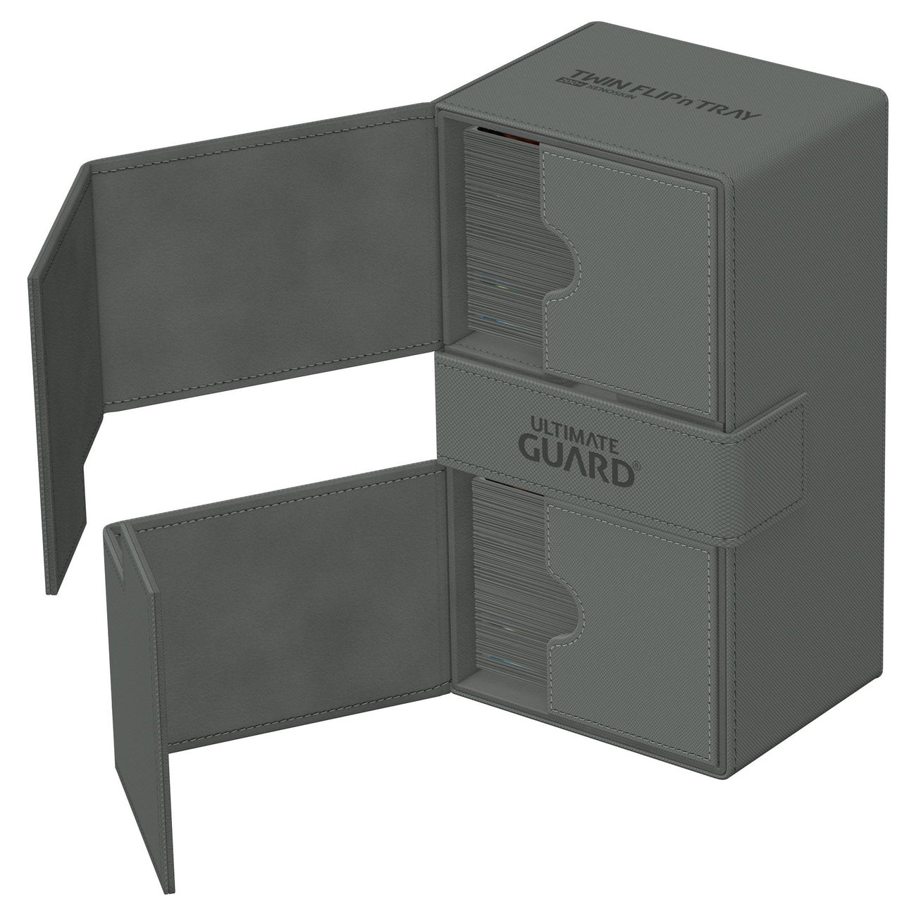 Productafbeelding Ultimate Guard Twin Flip'n'Tray 200+ Xenoskin - Grijs