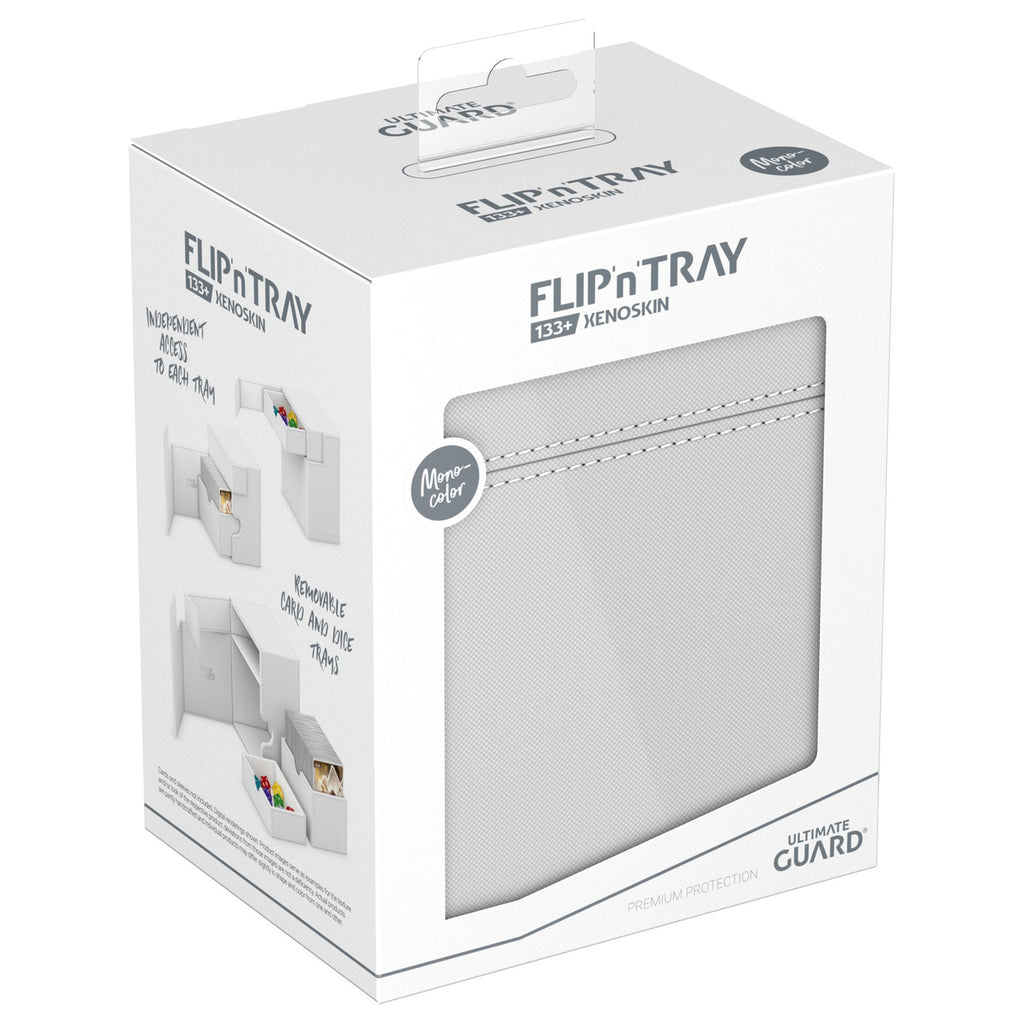 Productafbeelding Ultimate Guard Flip'n'Tray 133+ Xenoskin – Wit