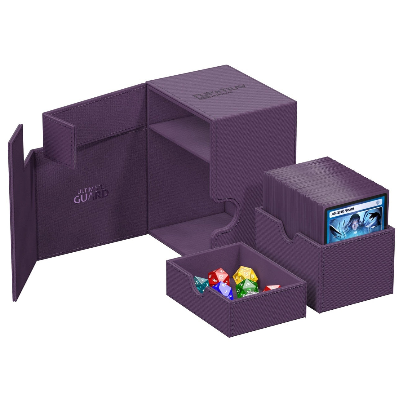 Productafbeelding Ultimate Guard Flip'n'Tray 133+ Xenoskin - Paars