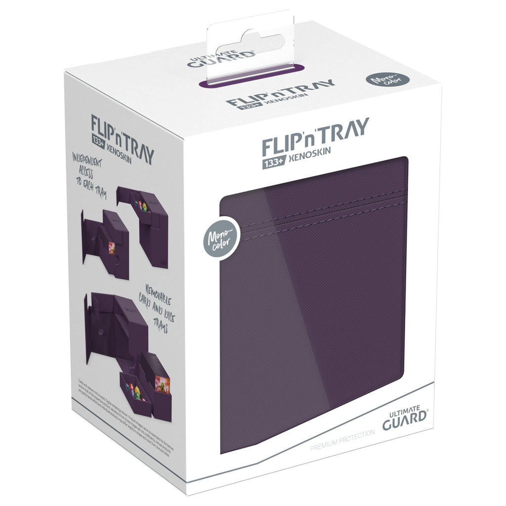 Productafbeelding Ultimate Guard Flip'n'Tray 133+ Xenoskin - Paars