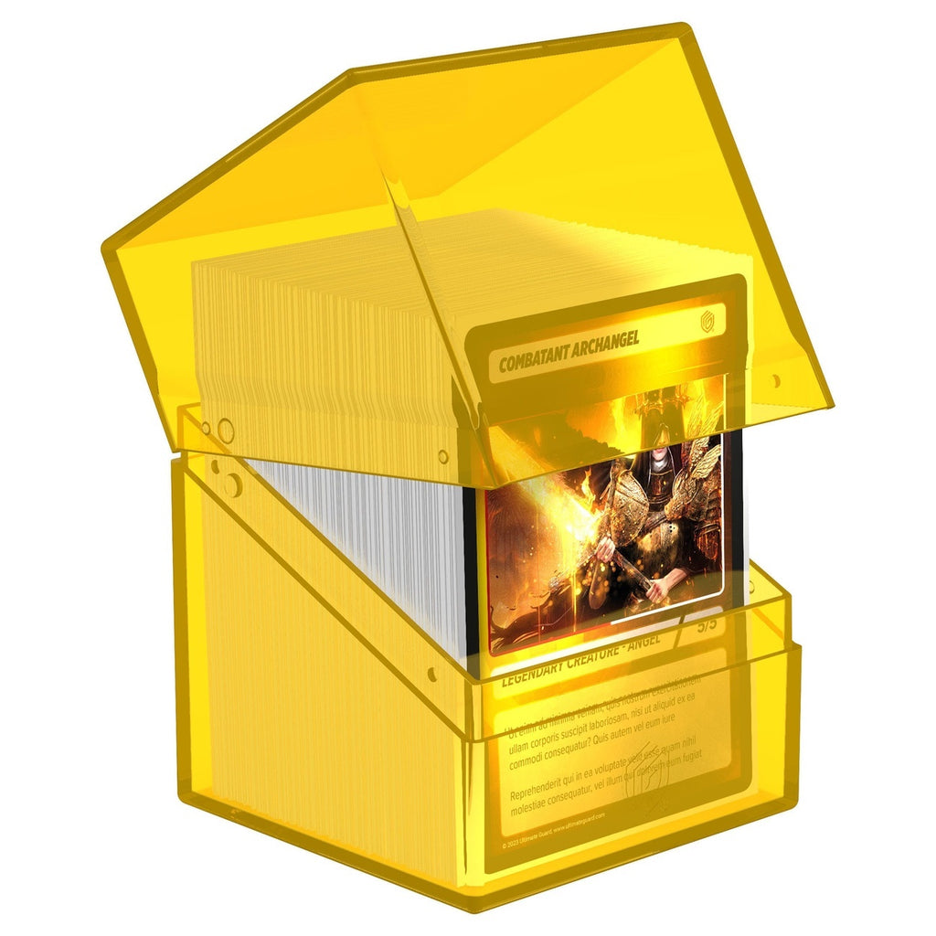 Productafbeelding Ultimate Guard Boulder 100+ Clear - Amber