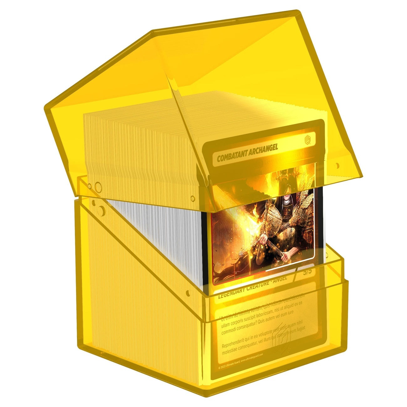 Productafbeelding Ultimate Guard Boulder 100+ Clear - Amber