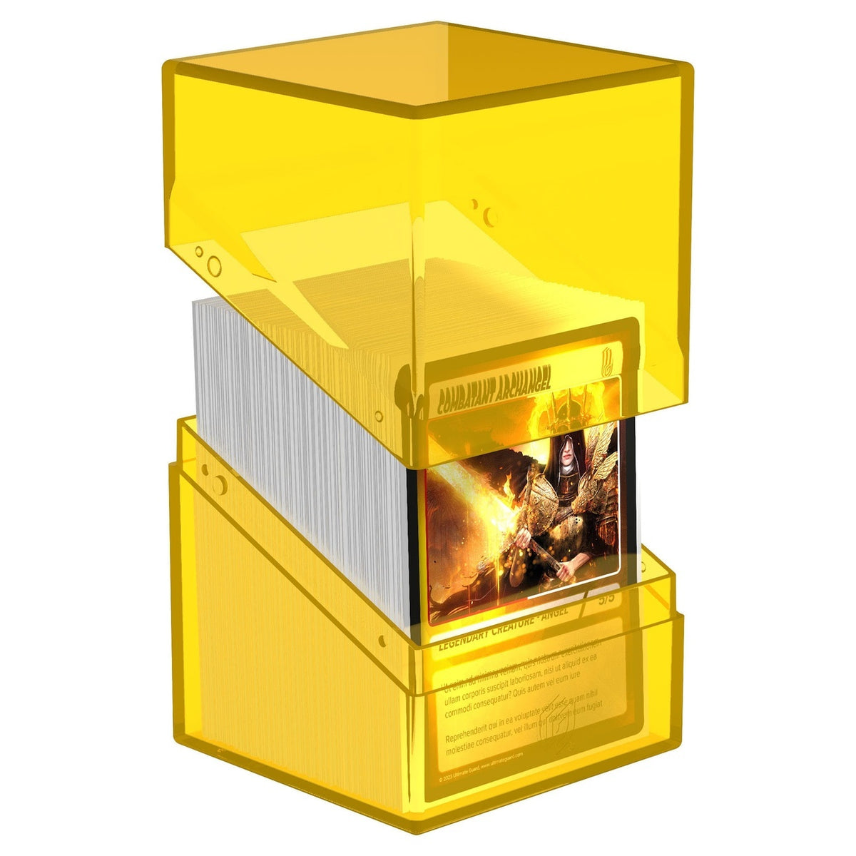 Productafbeelding Ultimate Guard Boulder 100+ Clear - Amber