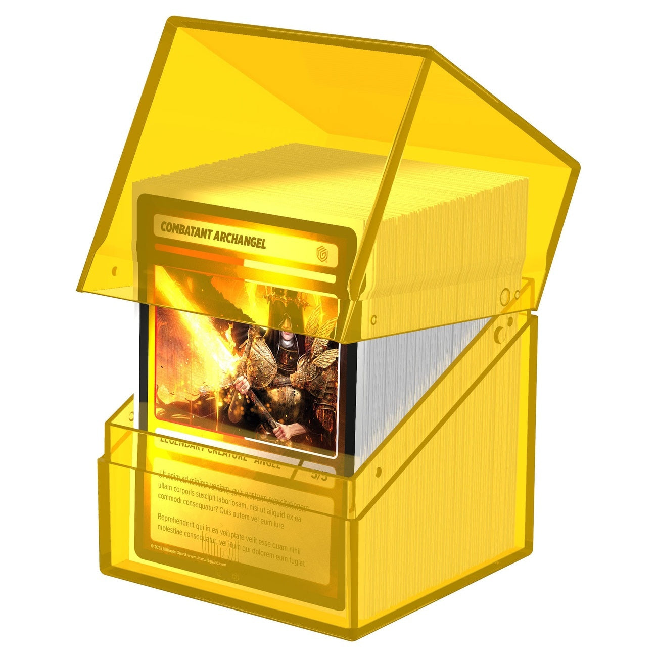 Productafbeelding Ultimate Guard Boulder 100+ Clear - Amber