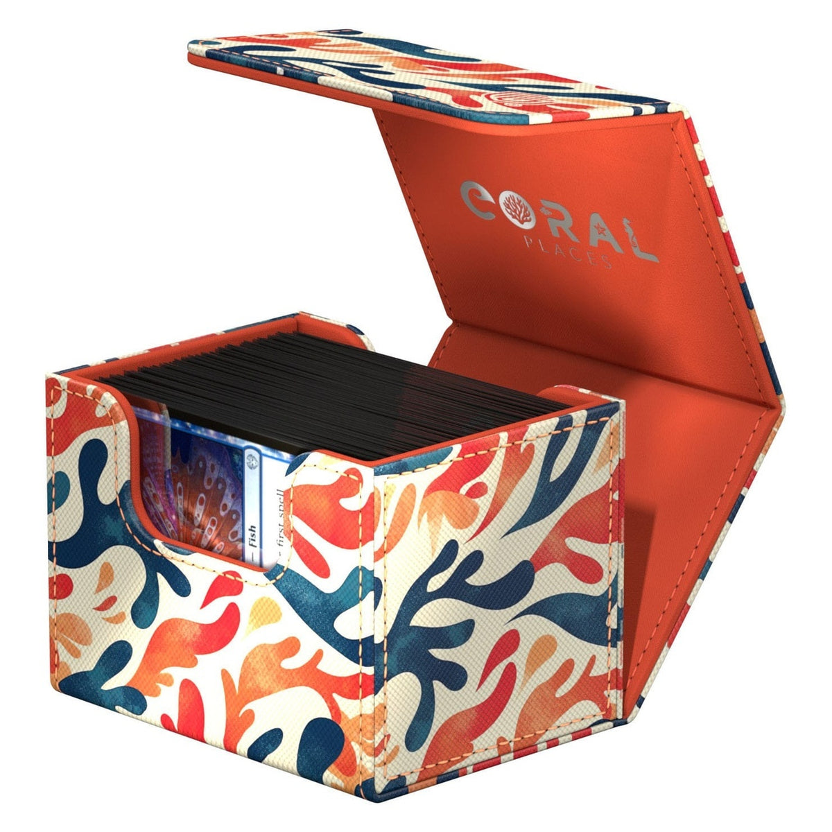 Productafbeelding Ultimate Guard Sidewinder 100+ Xenoskin 2025 Exclusive "Coral Places" - Mellow Sea
