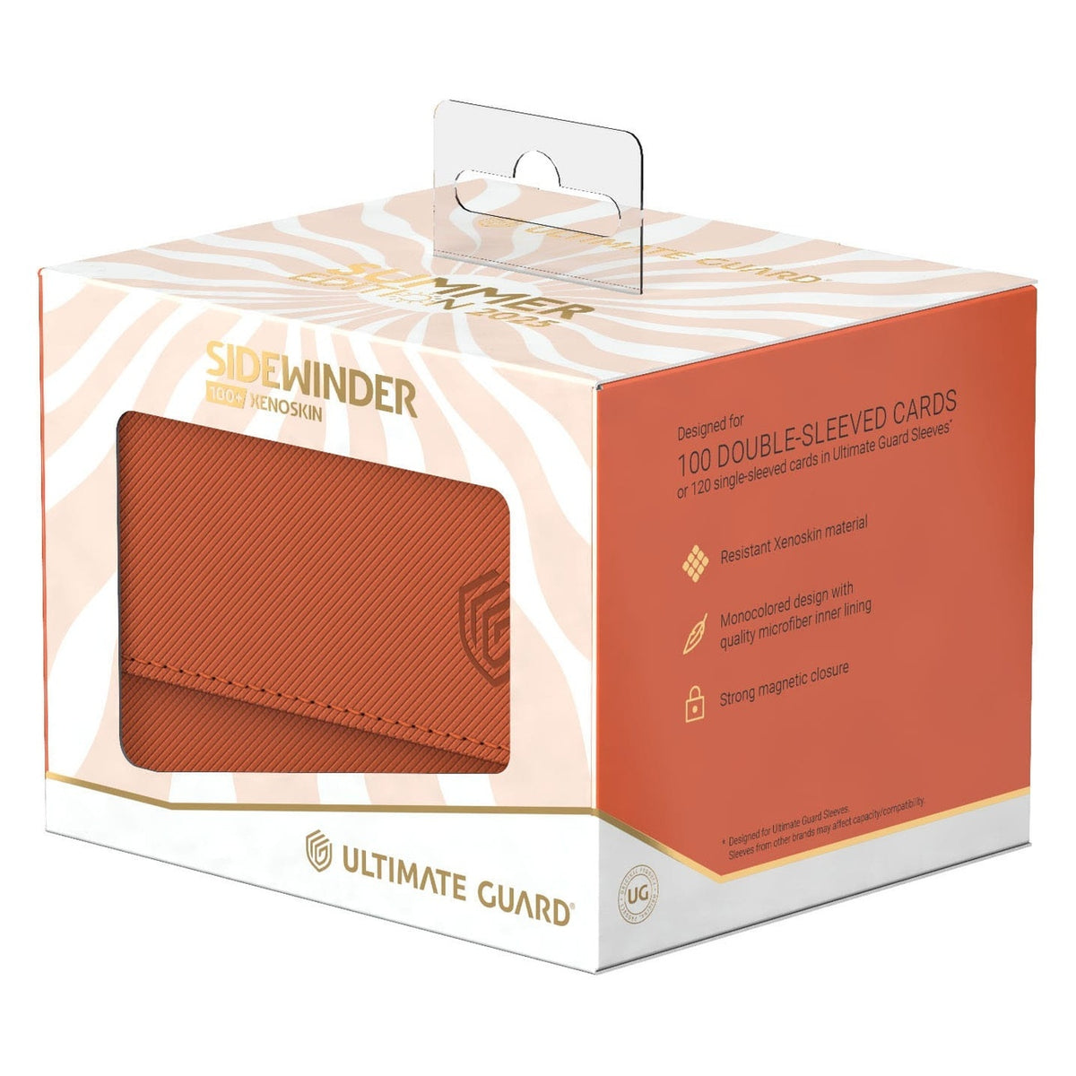 Productafbeelding Ultimate Guard Sidewinder 100+ Xenoskin "Summer Edition 2025" - Perzik