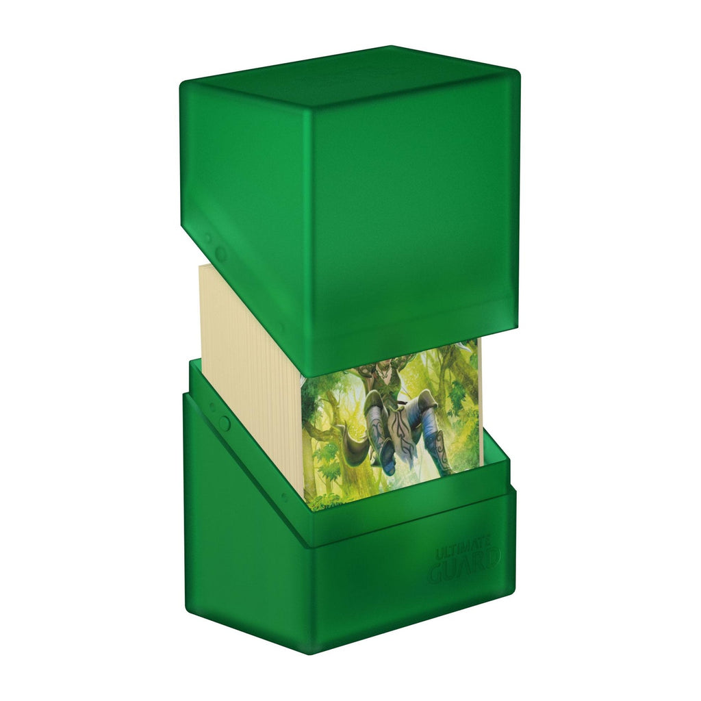 Productafbeelding Ultimate Guard Boulder Deck Case 60+ standaardformaat Emerald