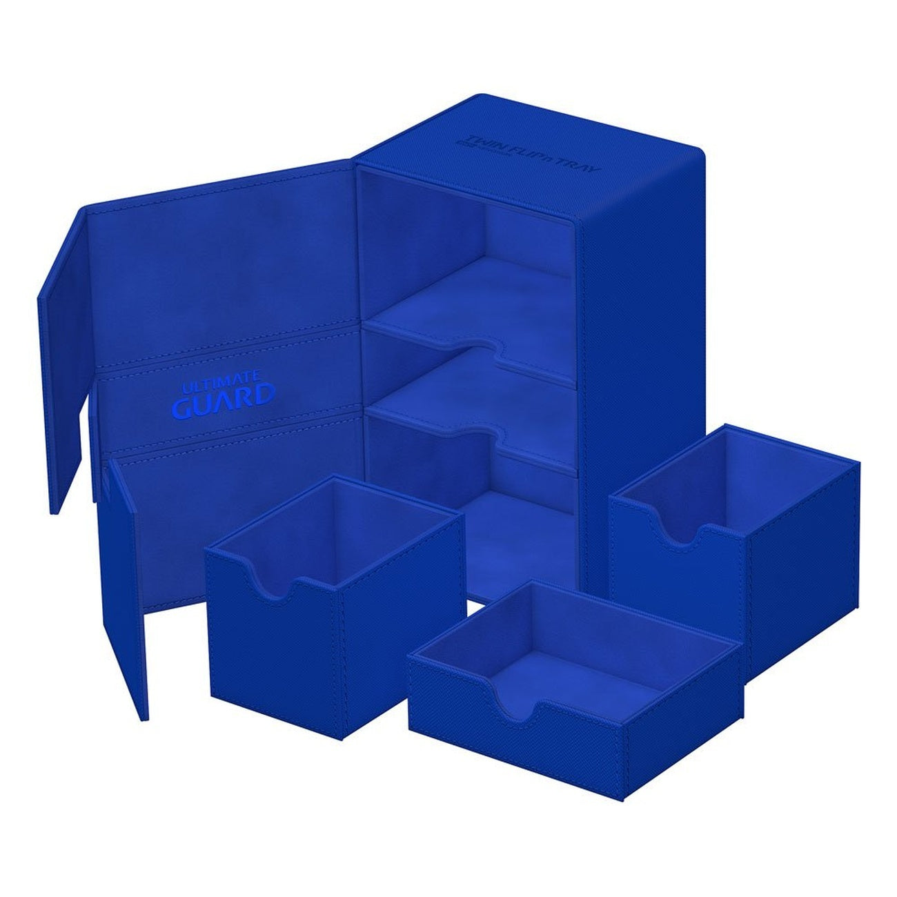 Product image Ultimate Guard Twin Flip'n'Tray 160+ Xenoskin - Blue