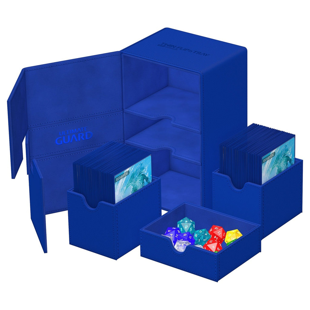 Product image Ultimate Guard Twin Flip'n'Tray 160+ Xenoskin - Blue