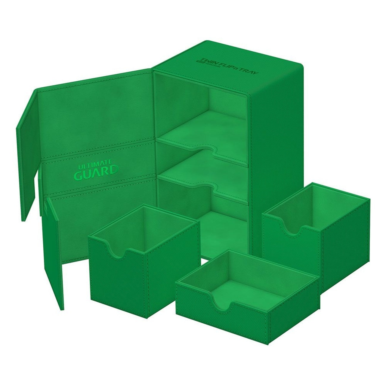 Productafbeelding Ultimate Guard Twin Flip'n'Tray 160+ Xenoskin – groen