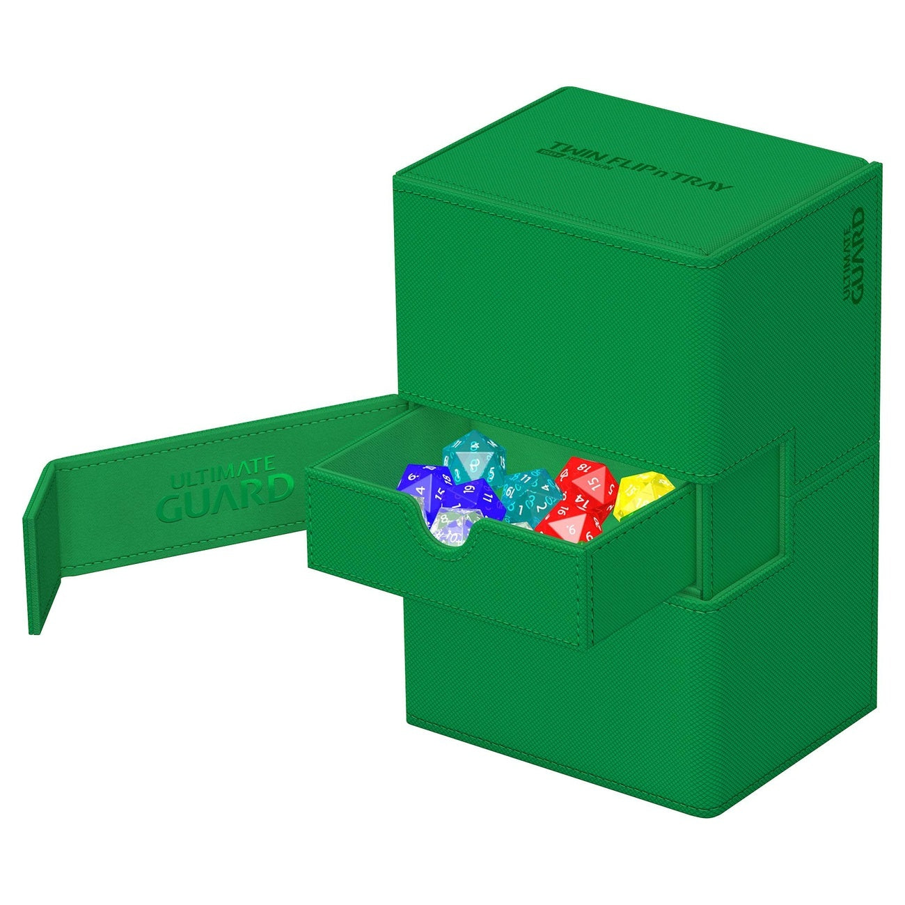 Productafbeelding Ultimate Guard Twin Flip'n'Tray 160+ Xenoskin – groen