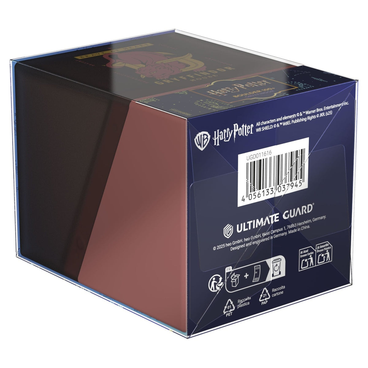Productafbeelding Ultimate Guard Boulder 100+ Harry Potter – Griffoendor