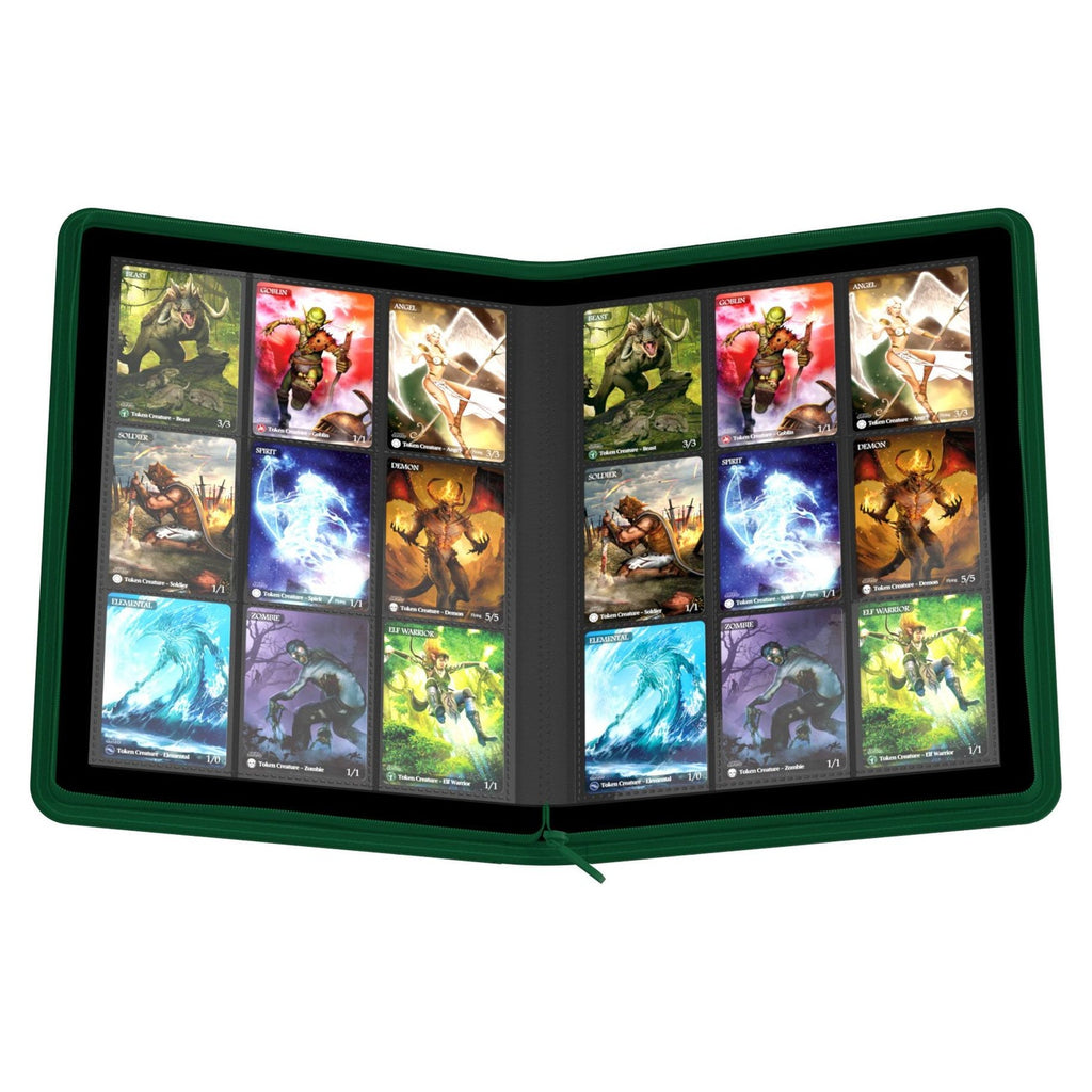 Productafbeelding Ultimate Guard Zipfolio 360 18-vaks Xenoskin – Groen
