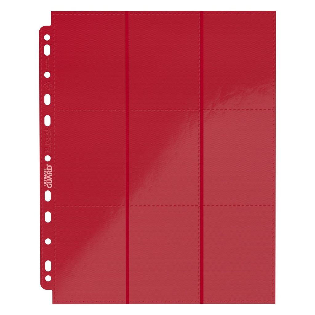 Productafbeelding Ultimate Guard 18-Pocket Pagina’s Side-Loading (10) - Rood