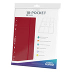 Productafbeelding Ultimate Guard 18-Pocket Pagina’s Side-Loading (10) - Rood