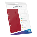 Productafbeelding Ultimate Guard 18-Pocket Pagina’s Side-Loading (10) - Rood