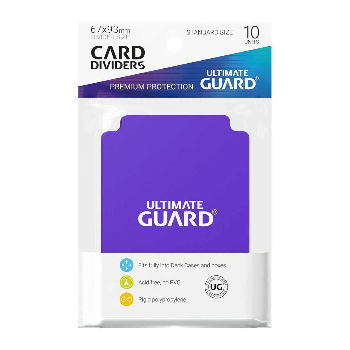 Productafbeelding Ultimate Guard Kaartverdelers Standaardformaat (10) - Paars